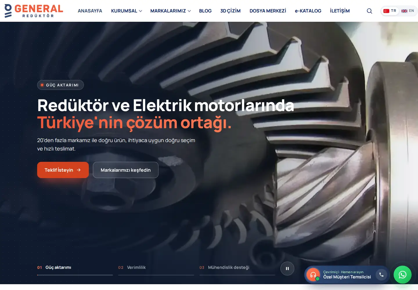 Screenshot of generalreduktor.com