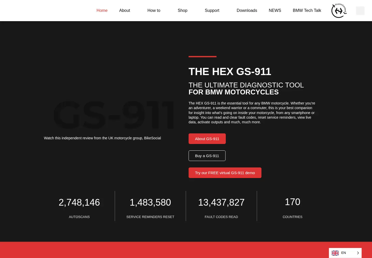 Screenshot of hexgs911.com