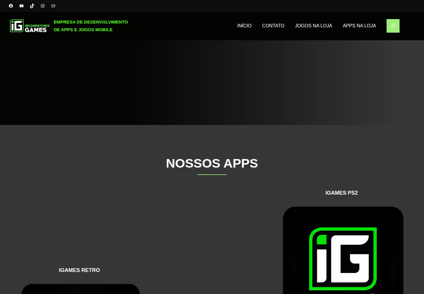 Screenshot of igamesbr.com