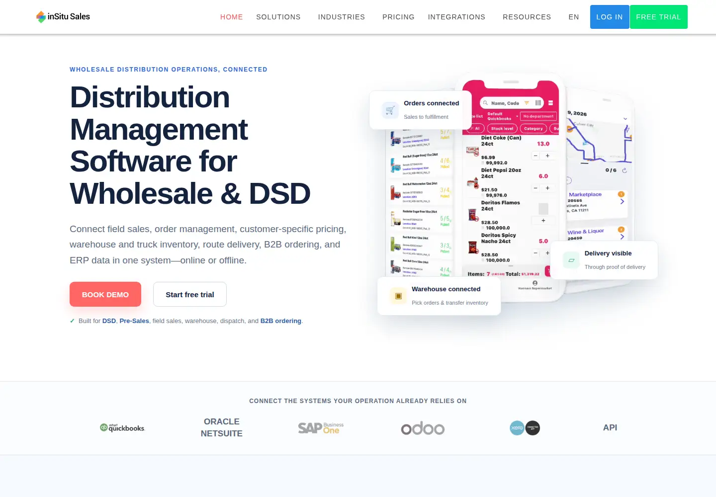 Screenshot of insitusales.com