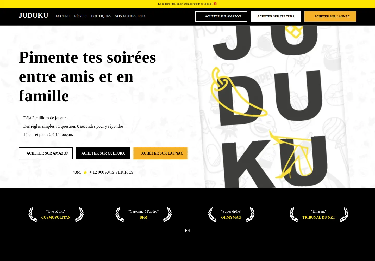 Captured homepage of juduku.com in the current scan