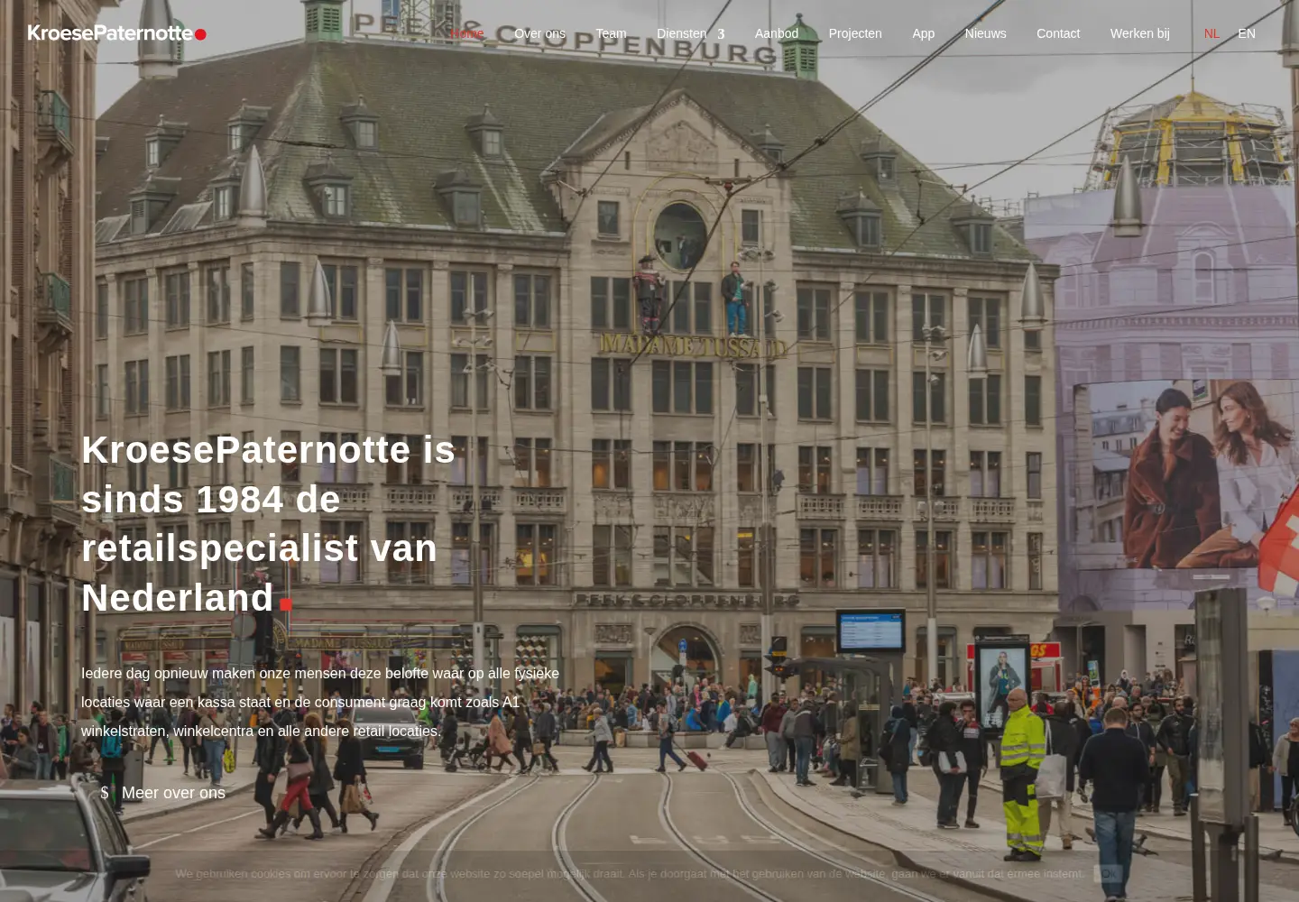 Screenshot of kroesepaternotte.com
