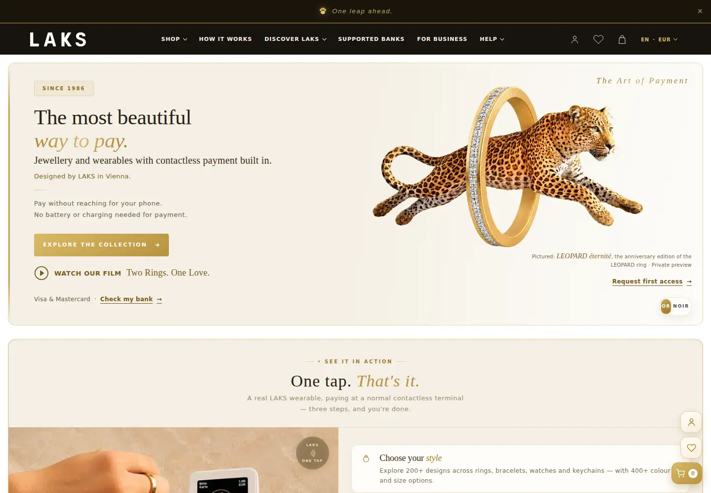 Screenshot of lakspay.com
