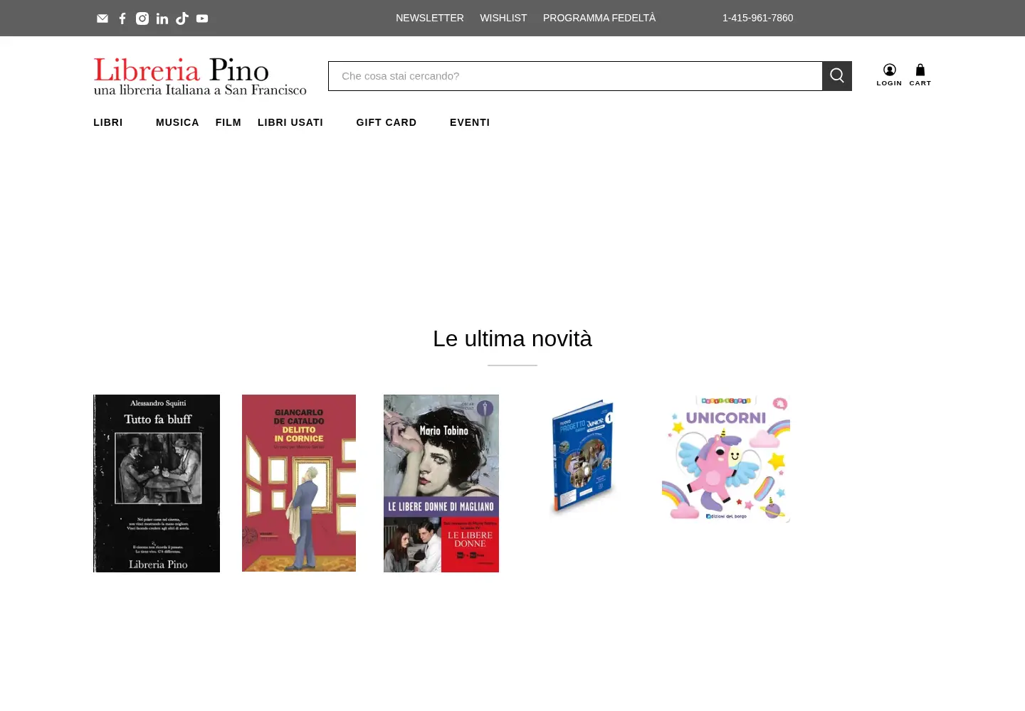 Screenshot of libreriapino.com