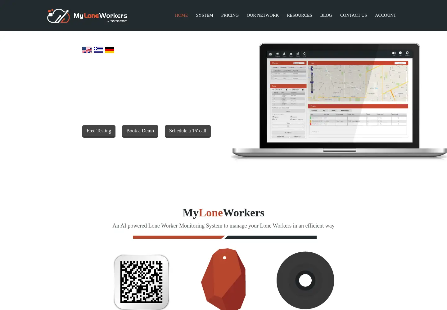 Screenshot of myloneworkers.com