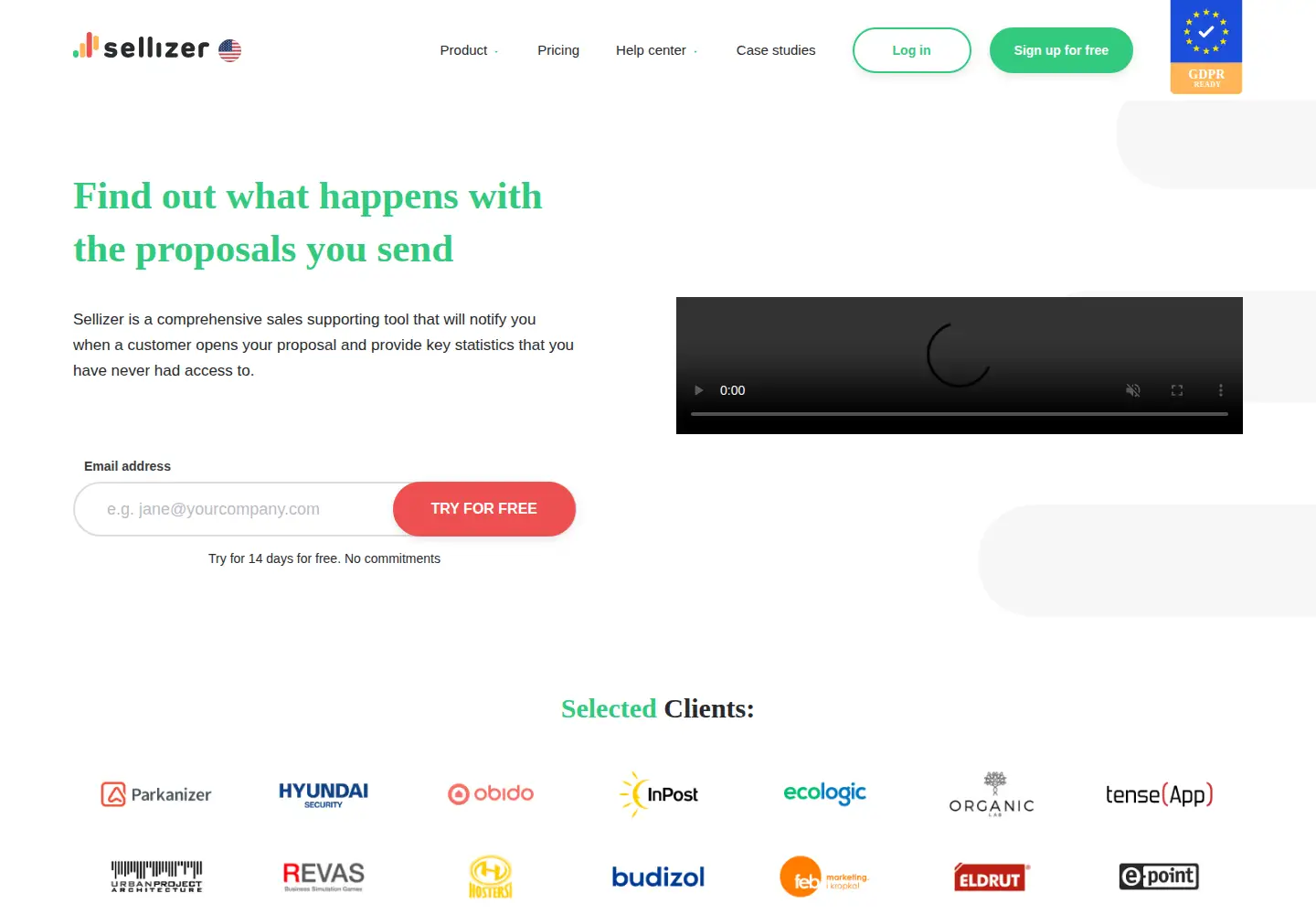 Screenshot of sellizer.com