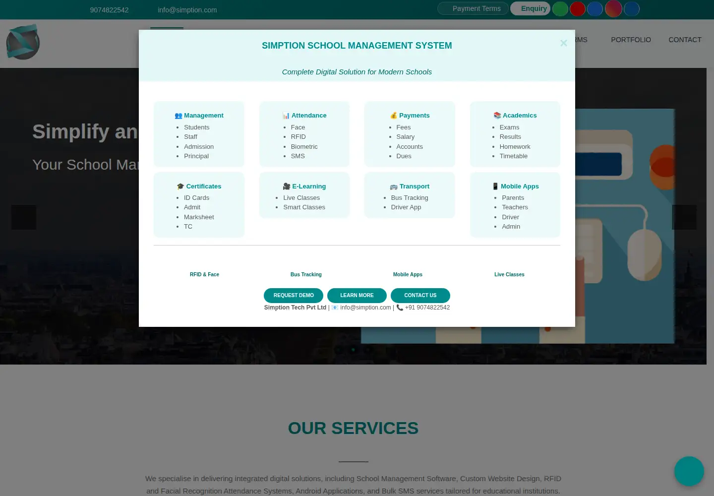 Screenshot of simption.com
