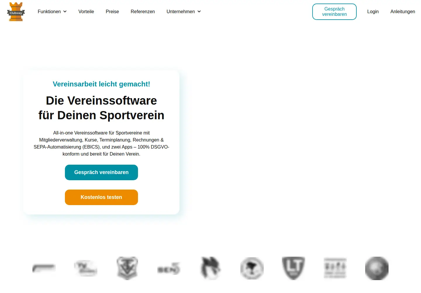 Screenshot of clubway.de