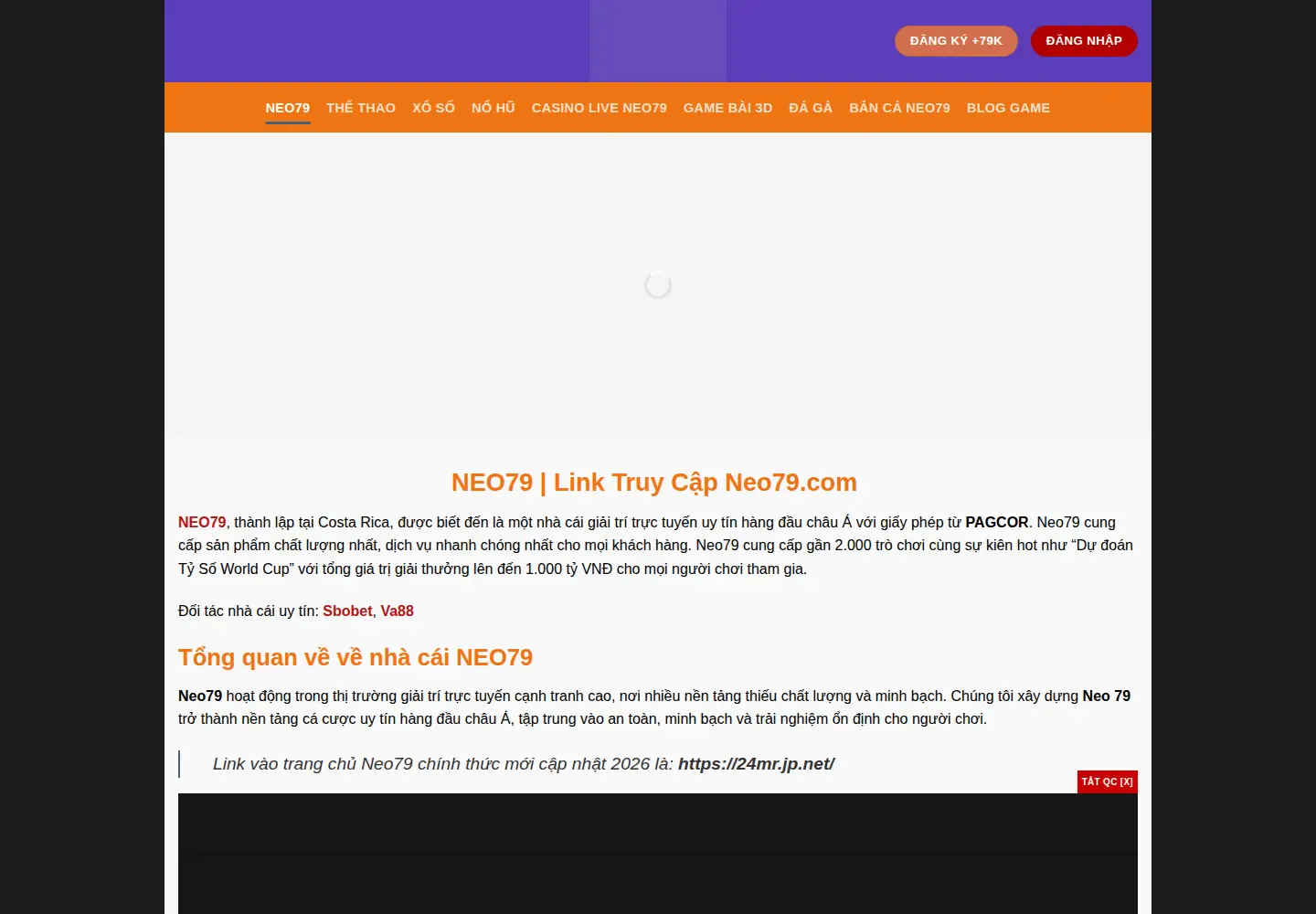 Screenshot of neo79.homes
