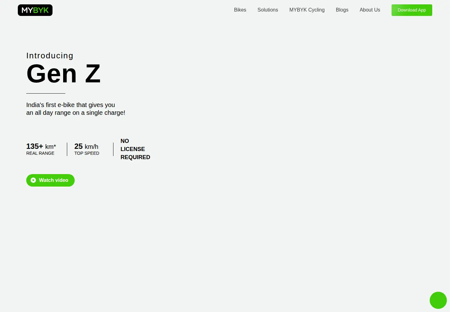 Screenshot of mybyk.in