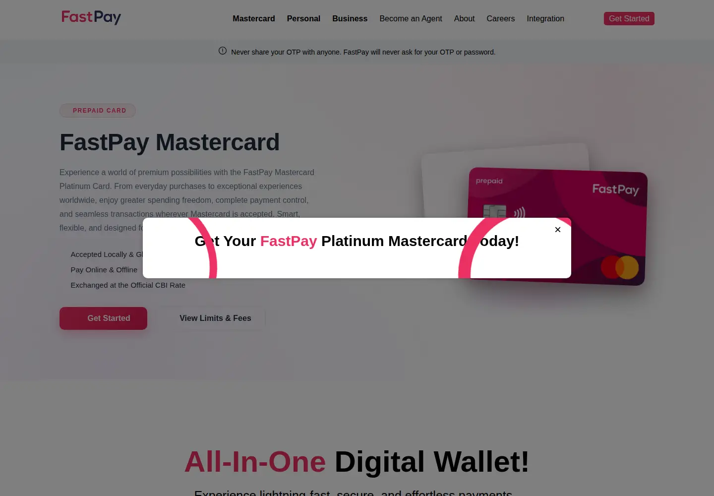 Screenshot of fast-pay.iq