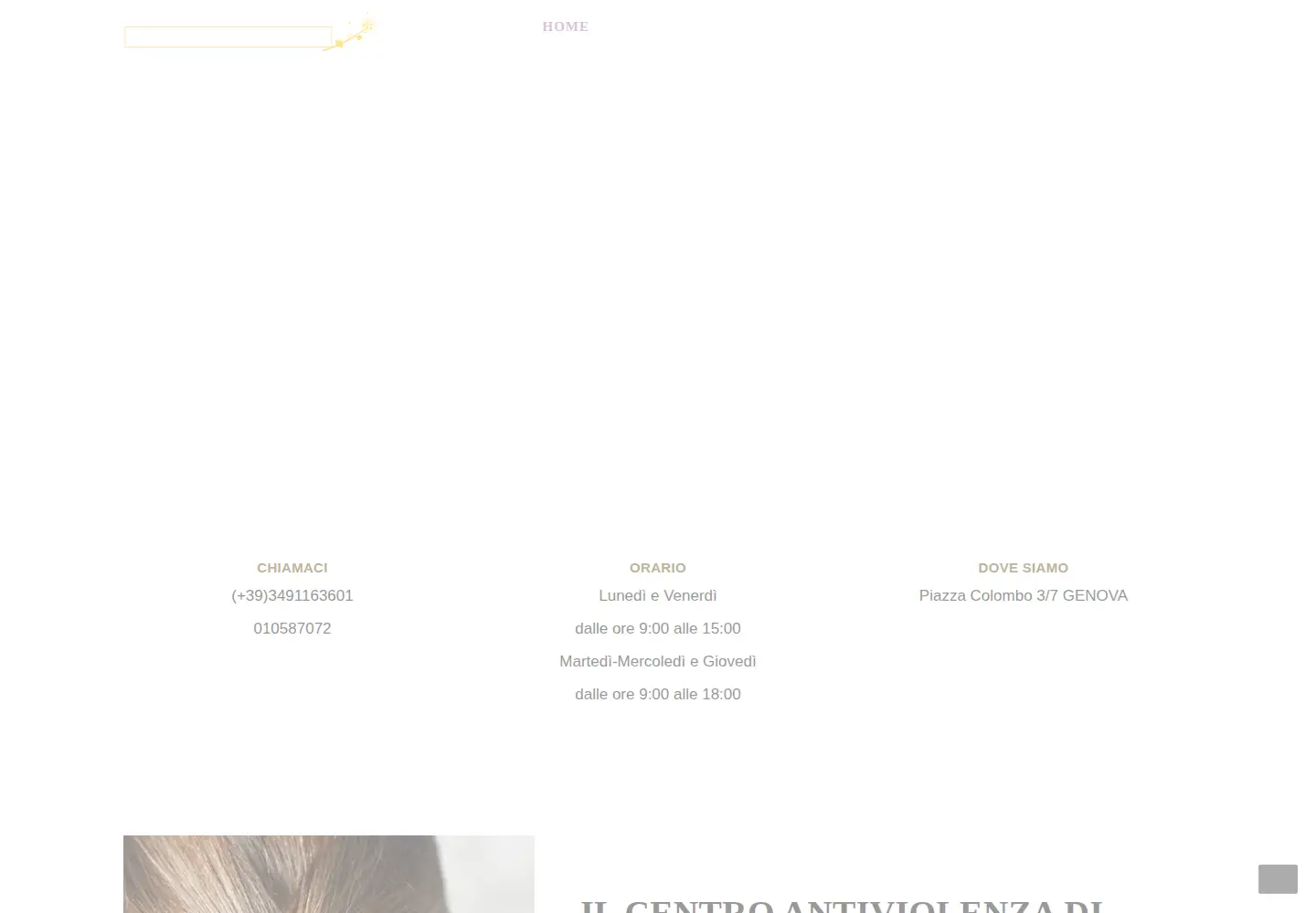 Screenshot of centroantiviolenzamascherona.it