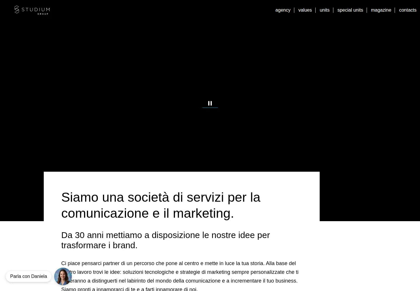 Screenshot of studium.it