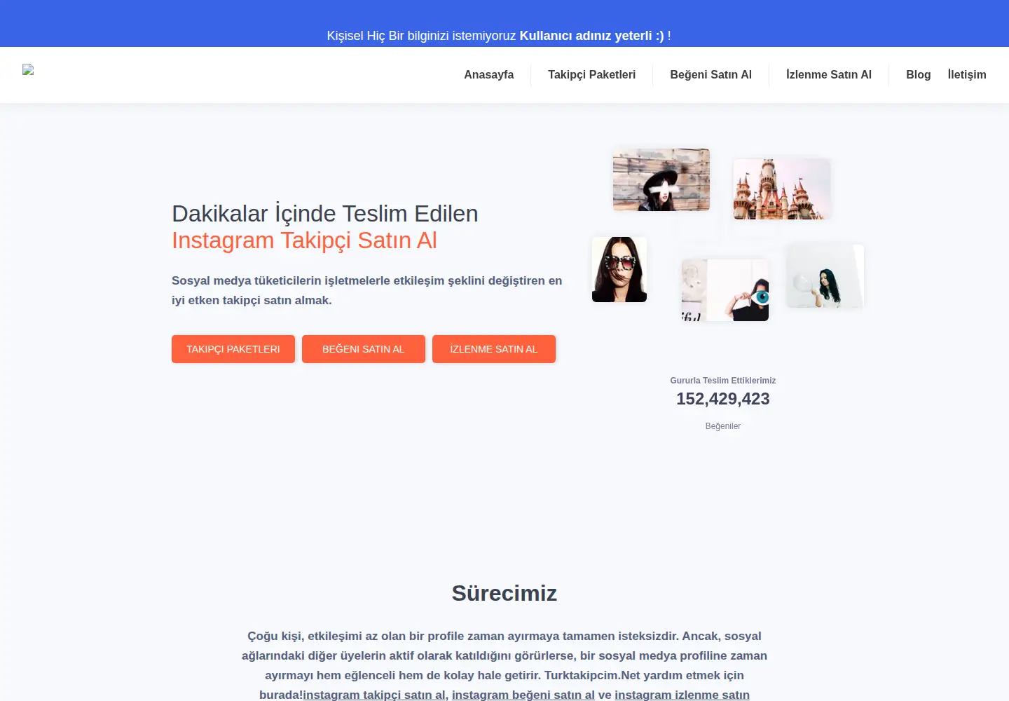 Screenshot of turktakipcim.net