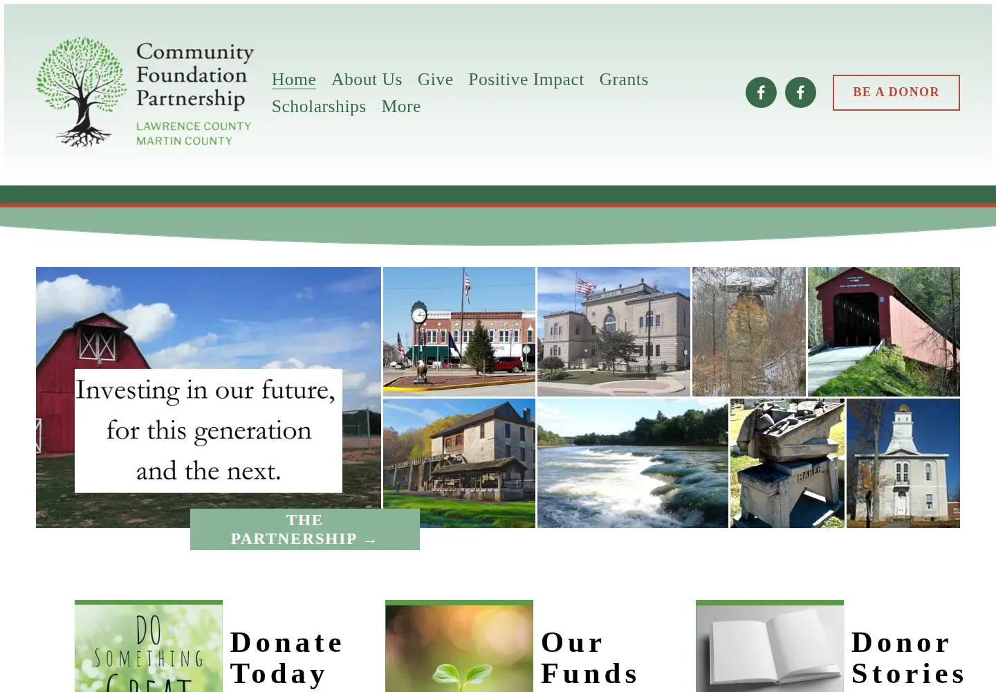 Screenshot of cfpartner.org