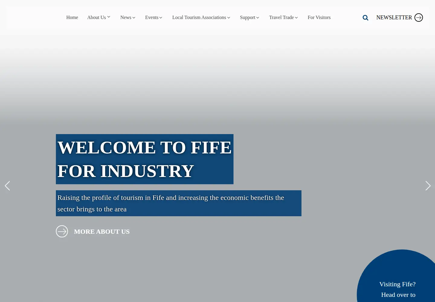 Screenshot of fifetourismpartnership.org