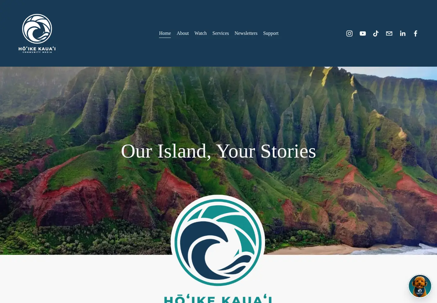 Screenshot of hoike.org