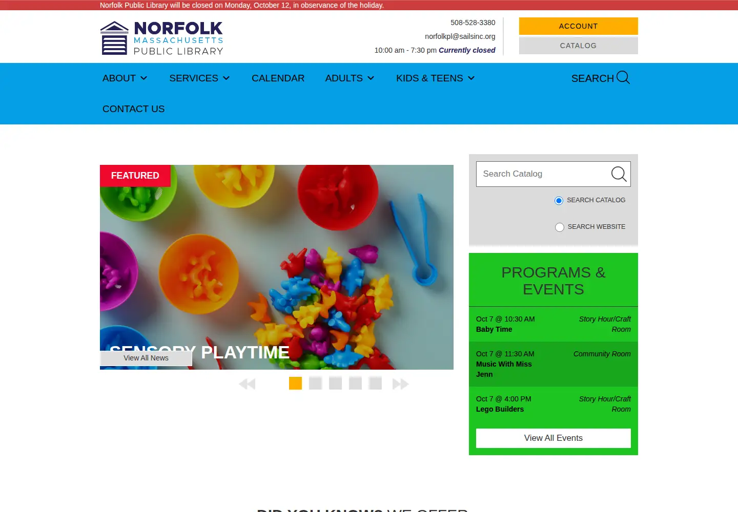 Screenshot of norfolkpl.org