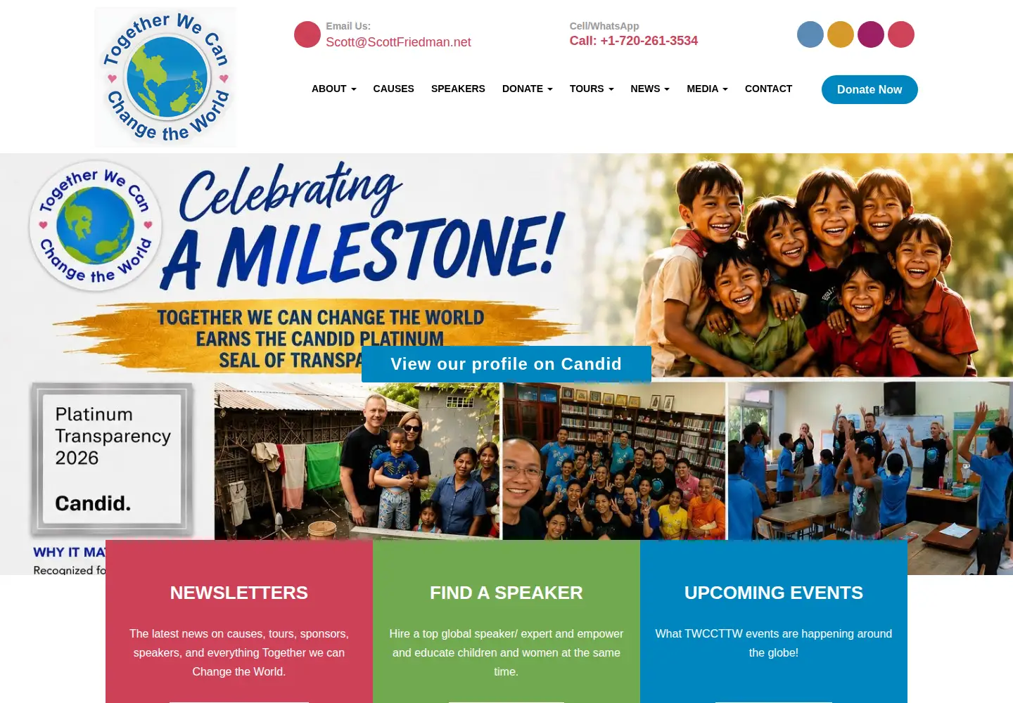 Screenshot of twcctw.org