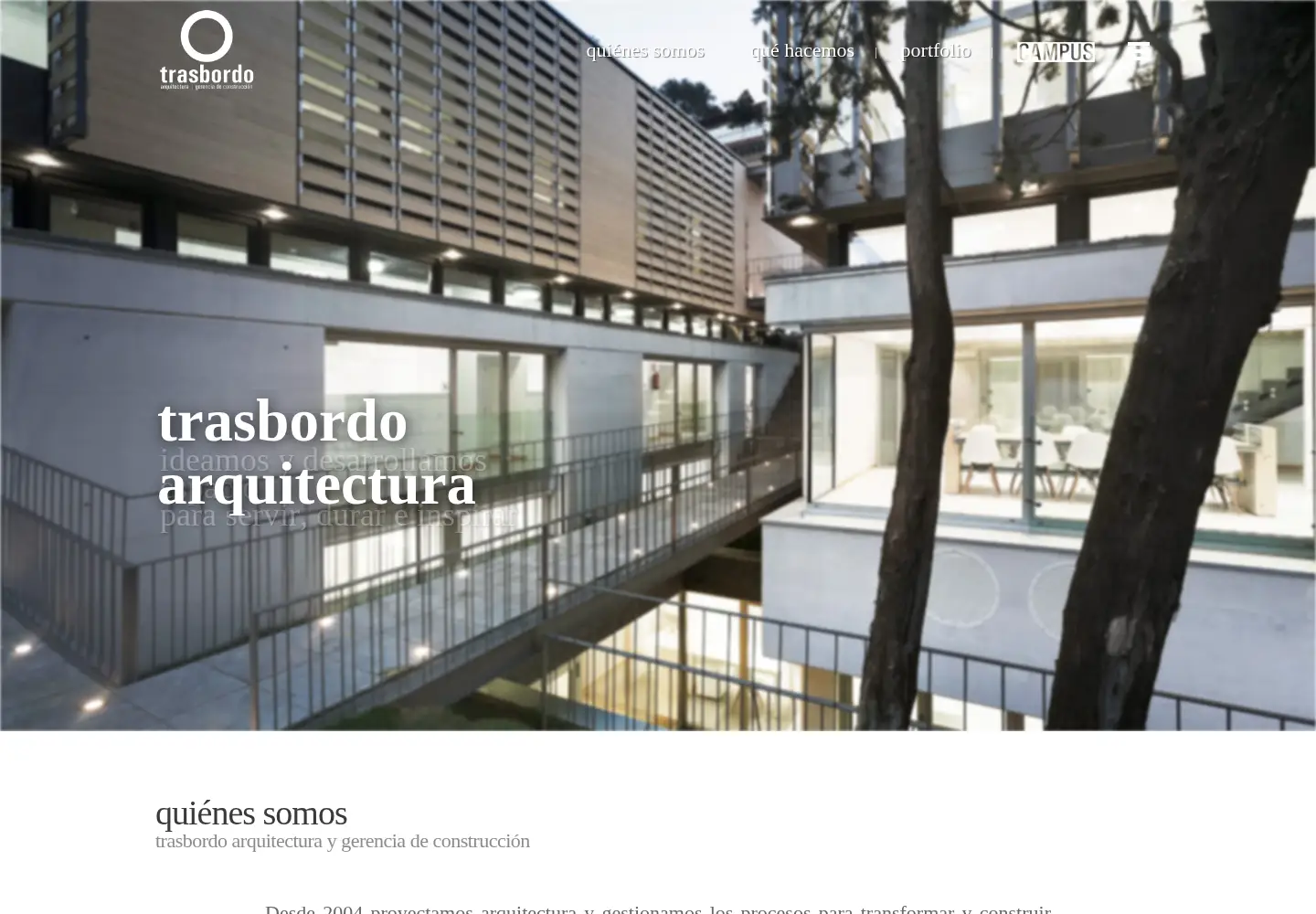 Screenshot of trasbordo.es