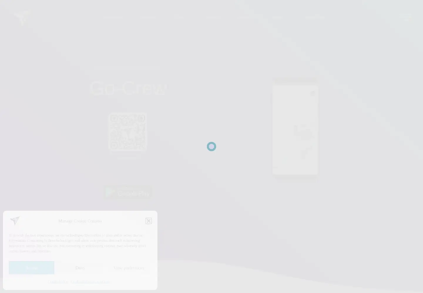 Screenshot of go-crew.com