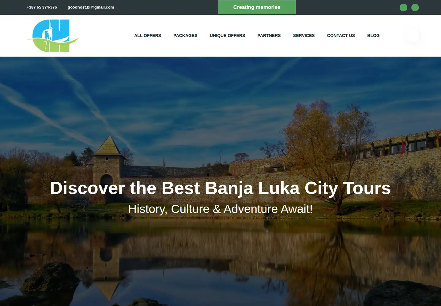 Screenshot of goodhostbl.com