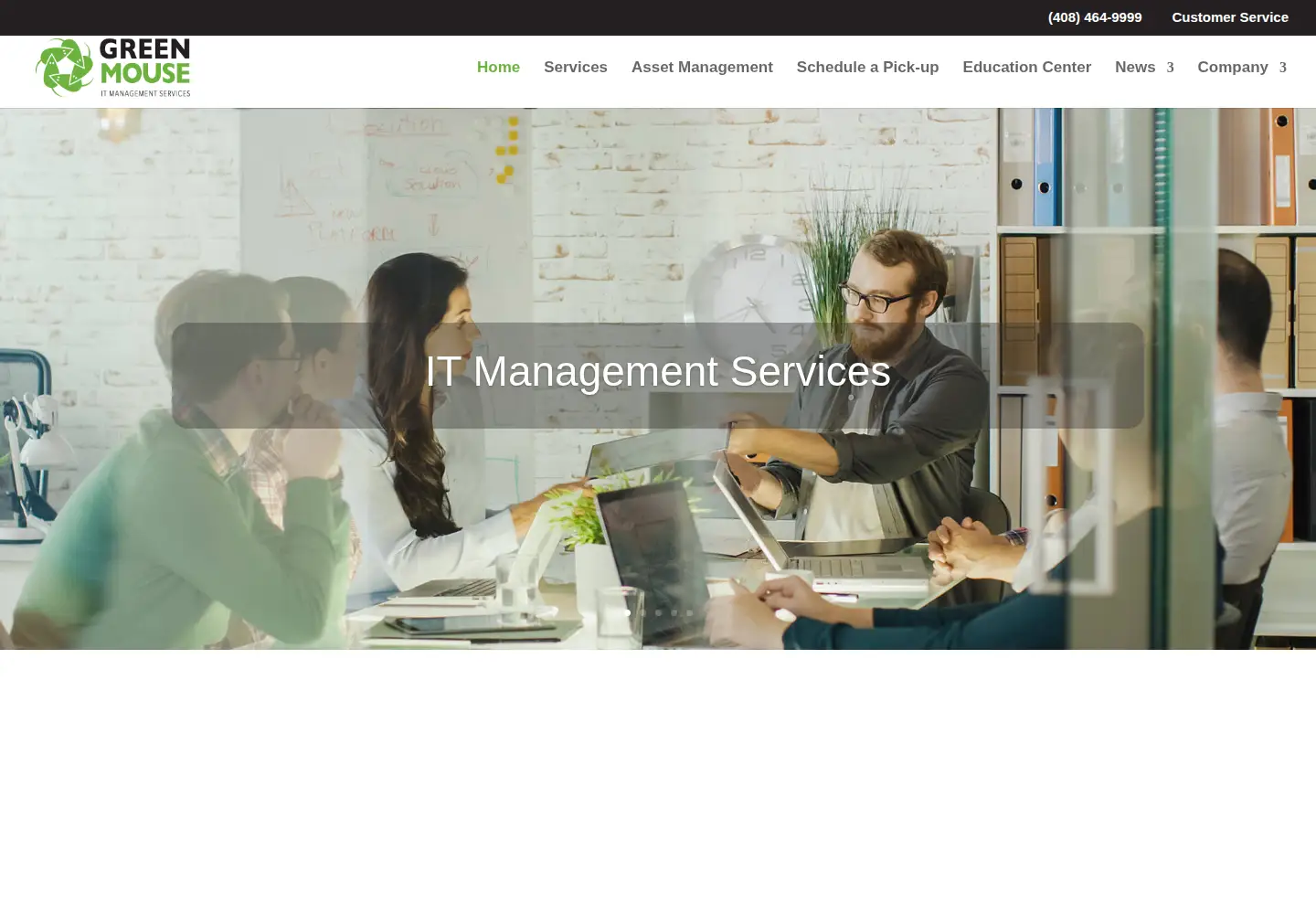 Screenshot of greenmouse.com