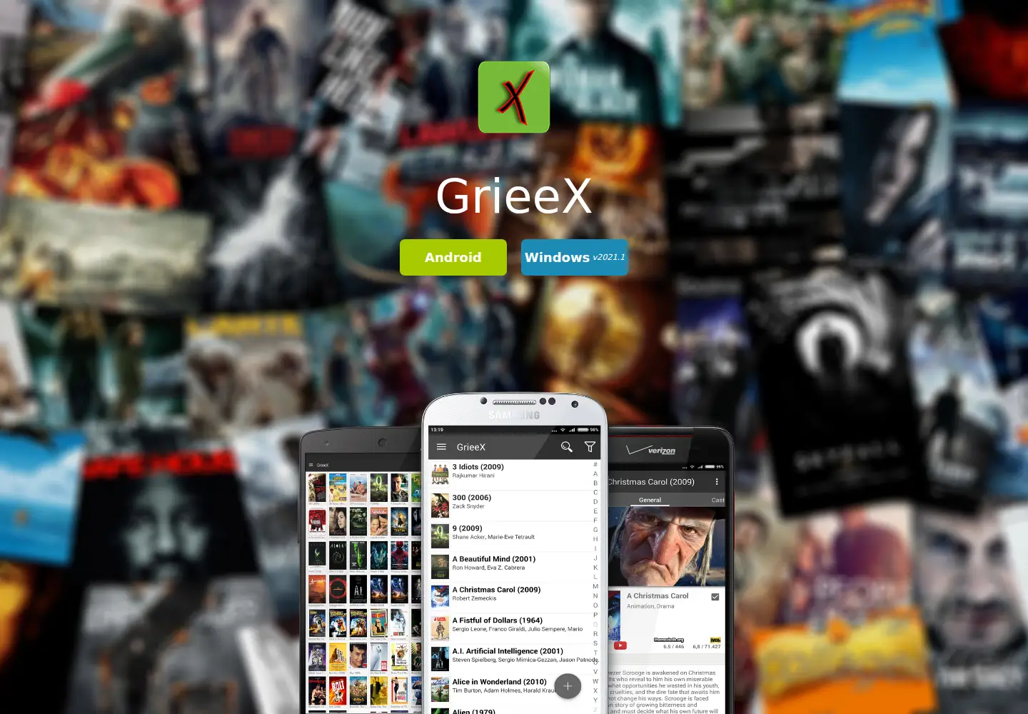 Captured homepage of griee.com in the current scan