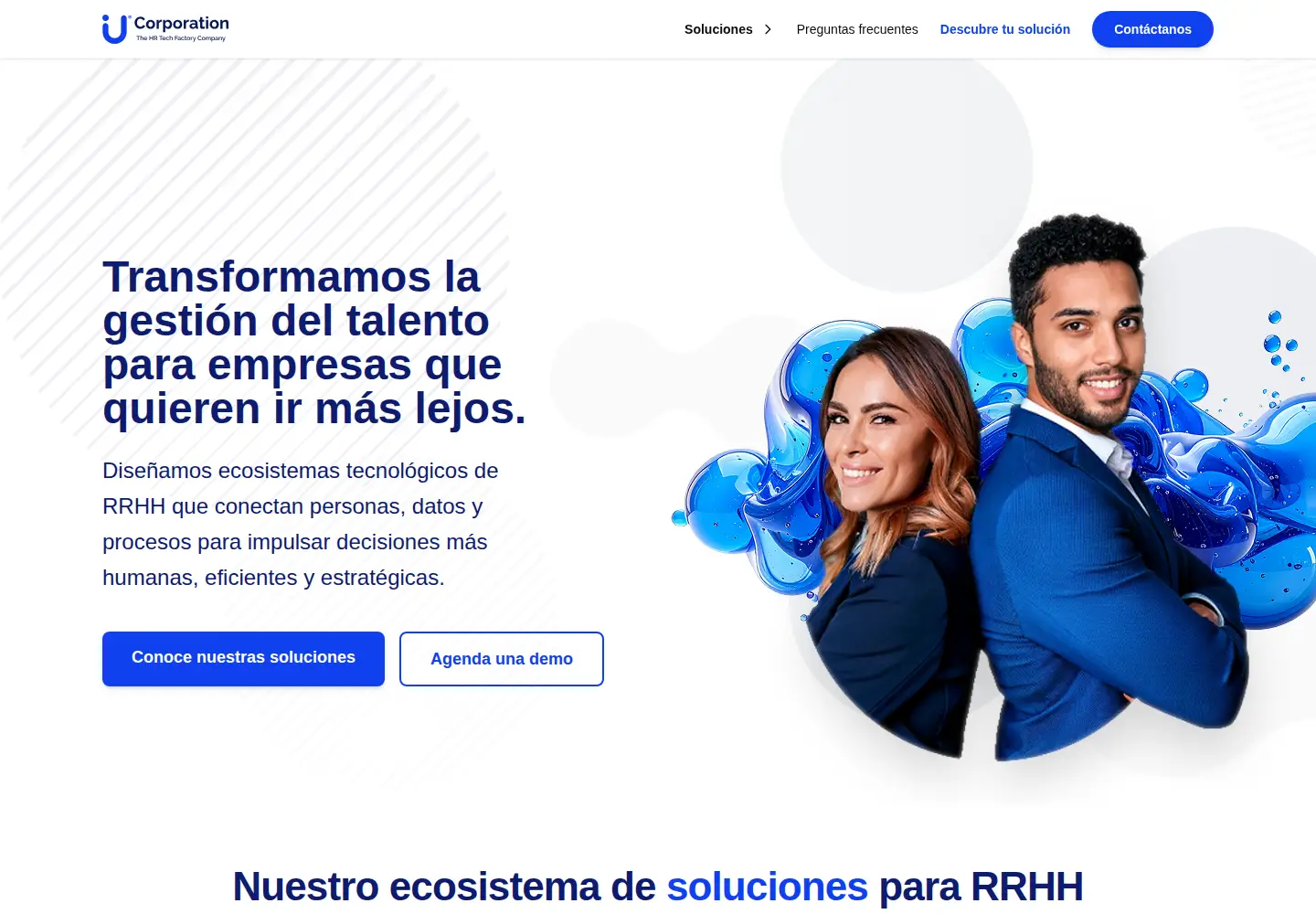 Captured homepage of grupohuman.com in the current scan
