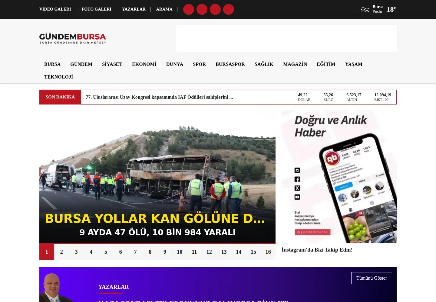 Screenshot of gundembursa.com