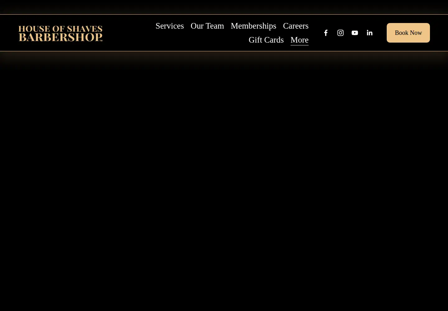 Screenshot of houseofshaves.com