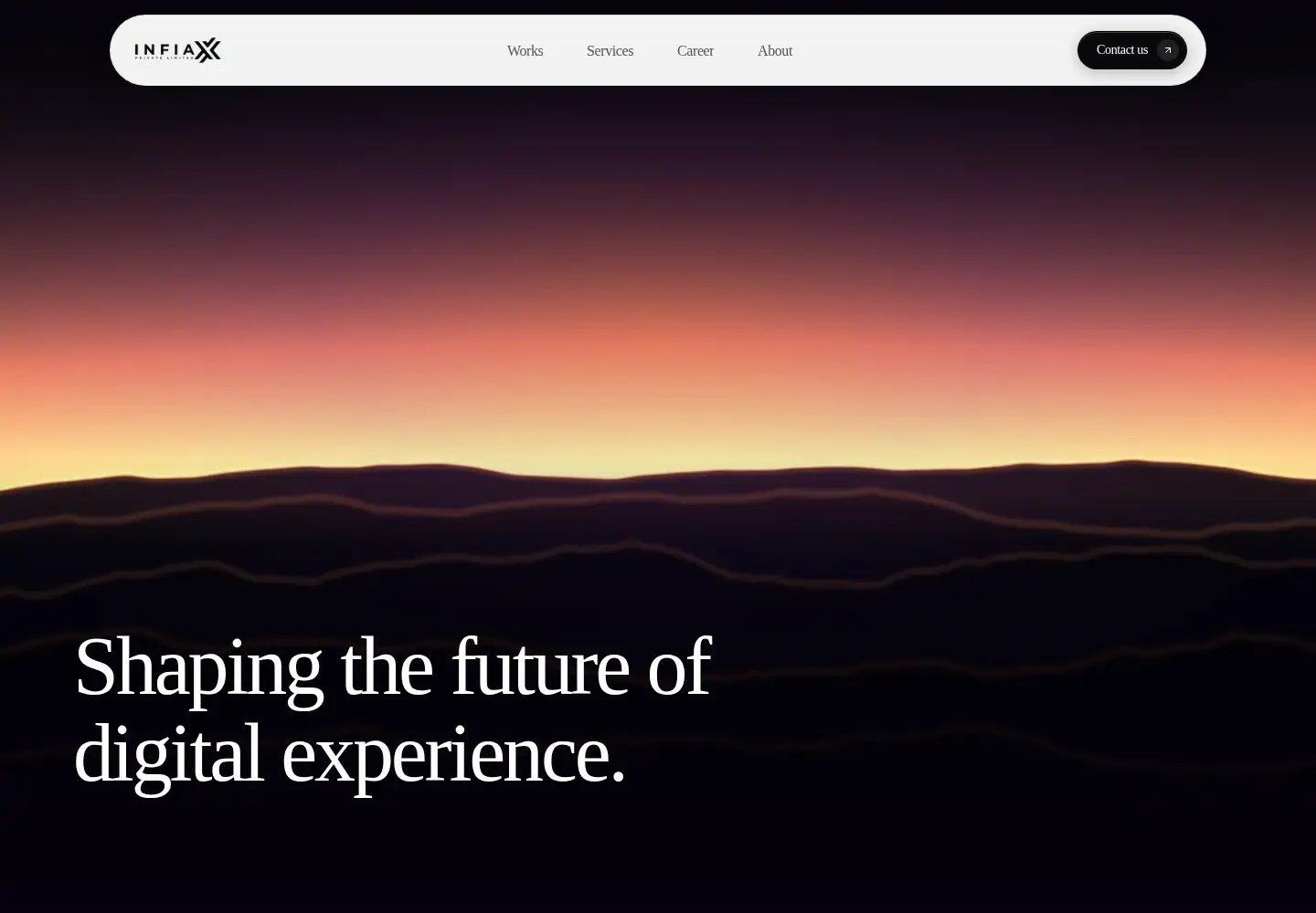 Screenshot of infiax.com