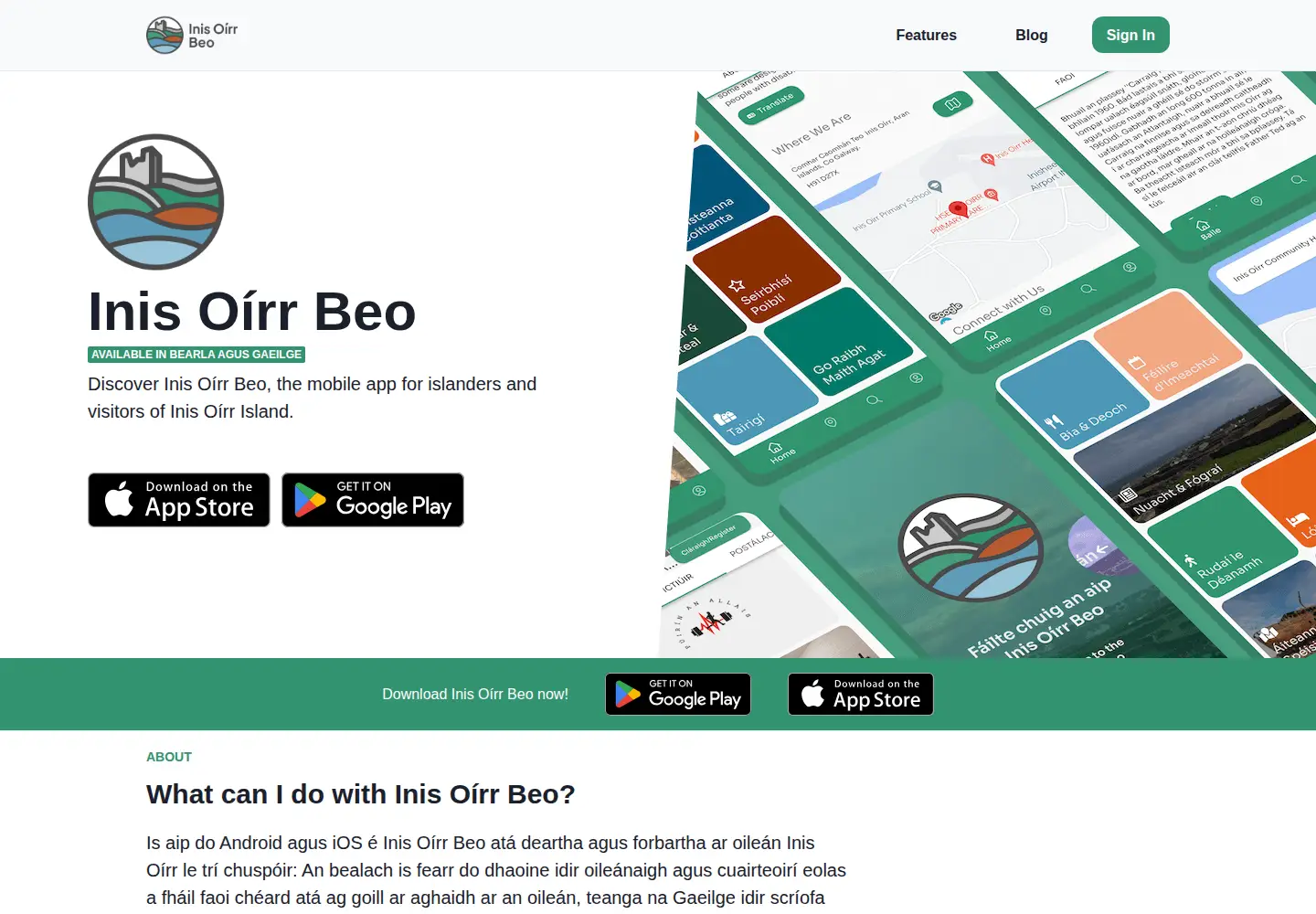 Screenshot of inisoirrbeo.com