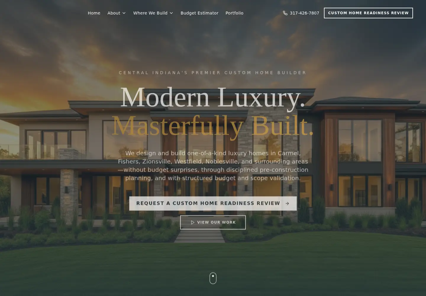 Screenshot of integrabuilders.com