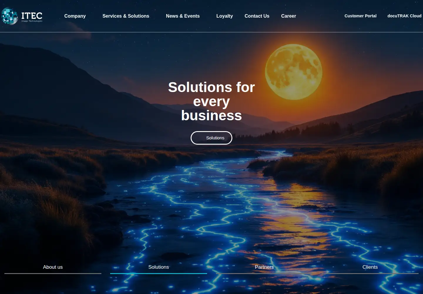 Screenshot of itecj.com