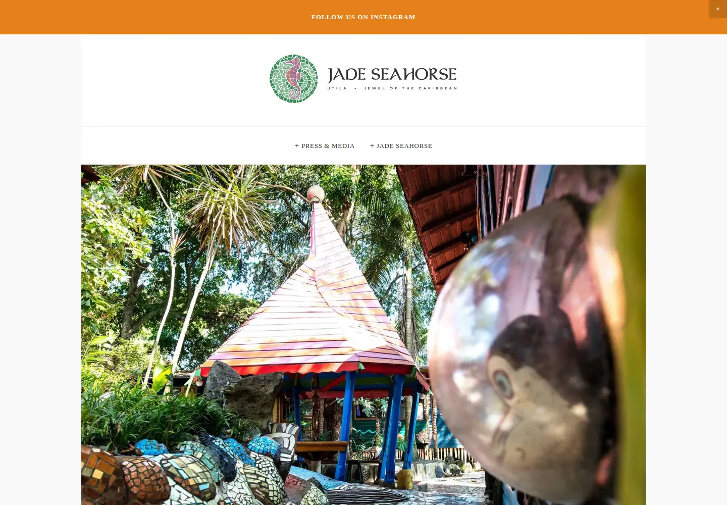 Screenshot of jadeseahorseutila.com