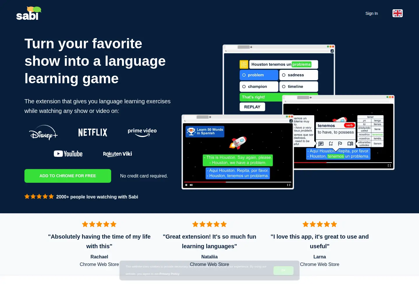 Screenshot of joinsabi.com