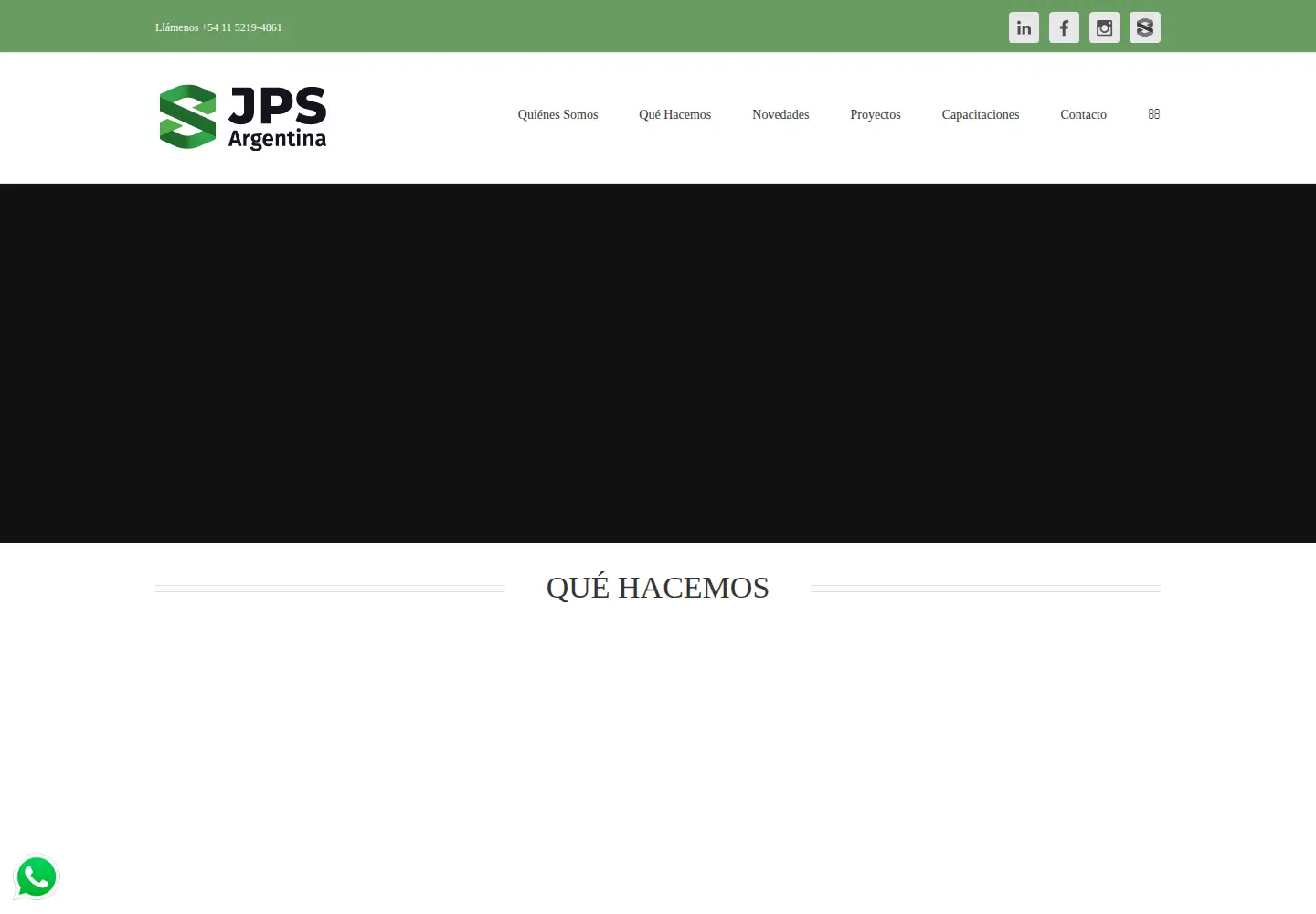 Screenshot of jpsargentina.com