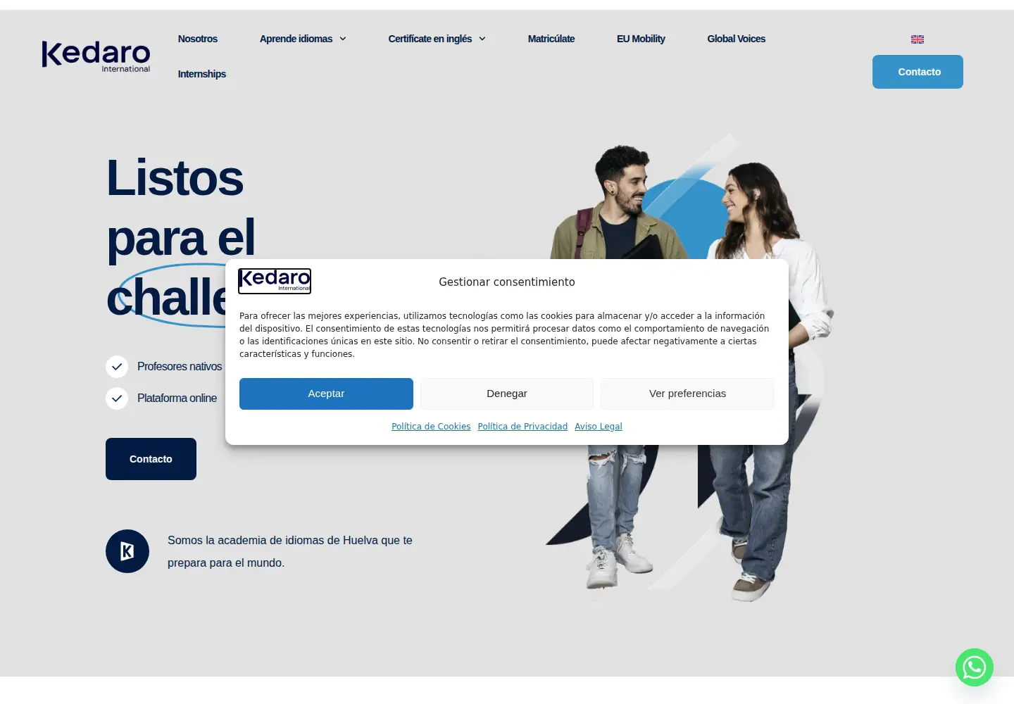 Screenshot of kedaro.com