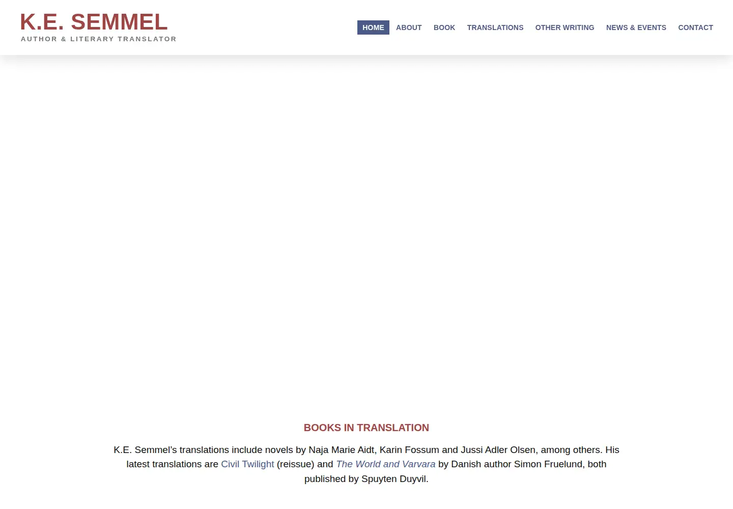 Screenshot of kesemmel.com