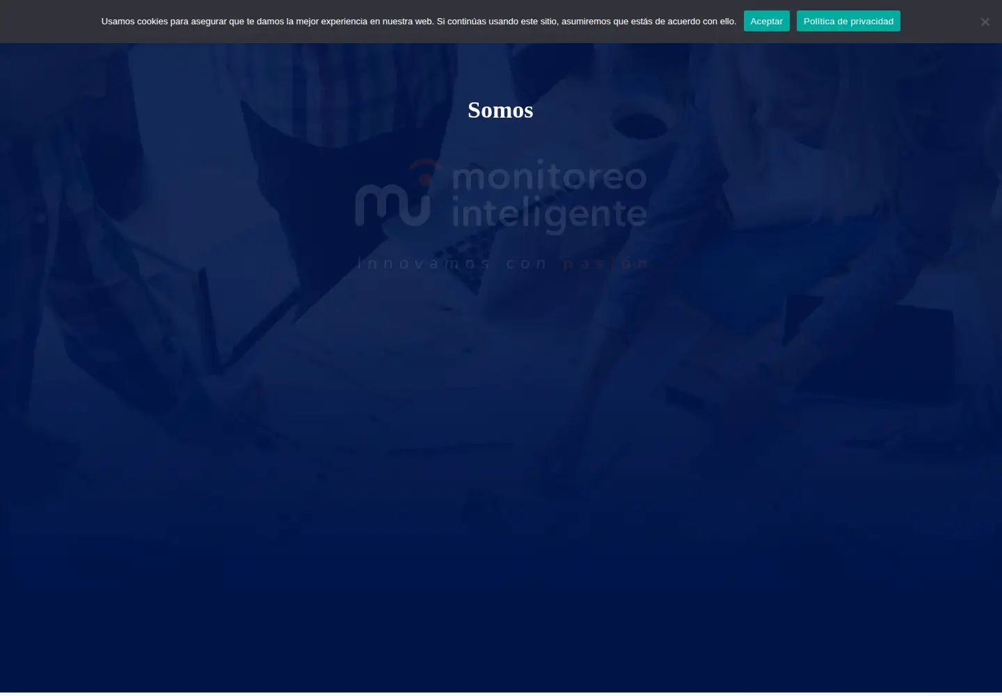 Screenshot of monitoreointeligente.com