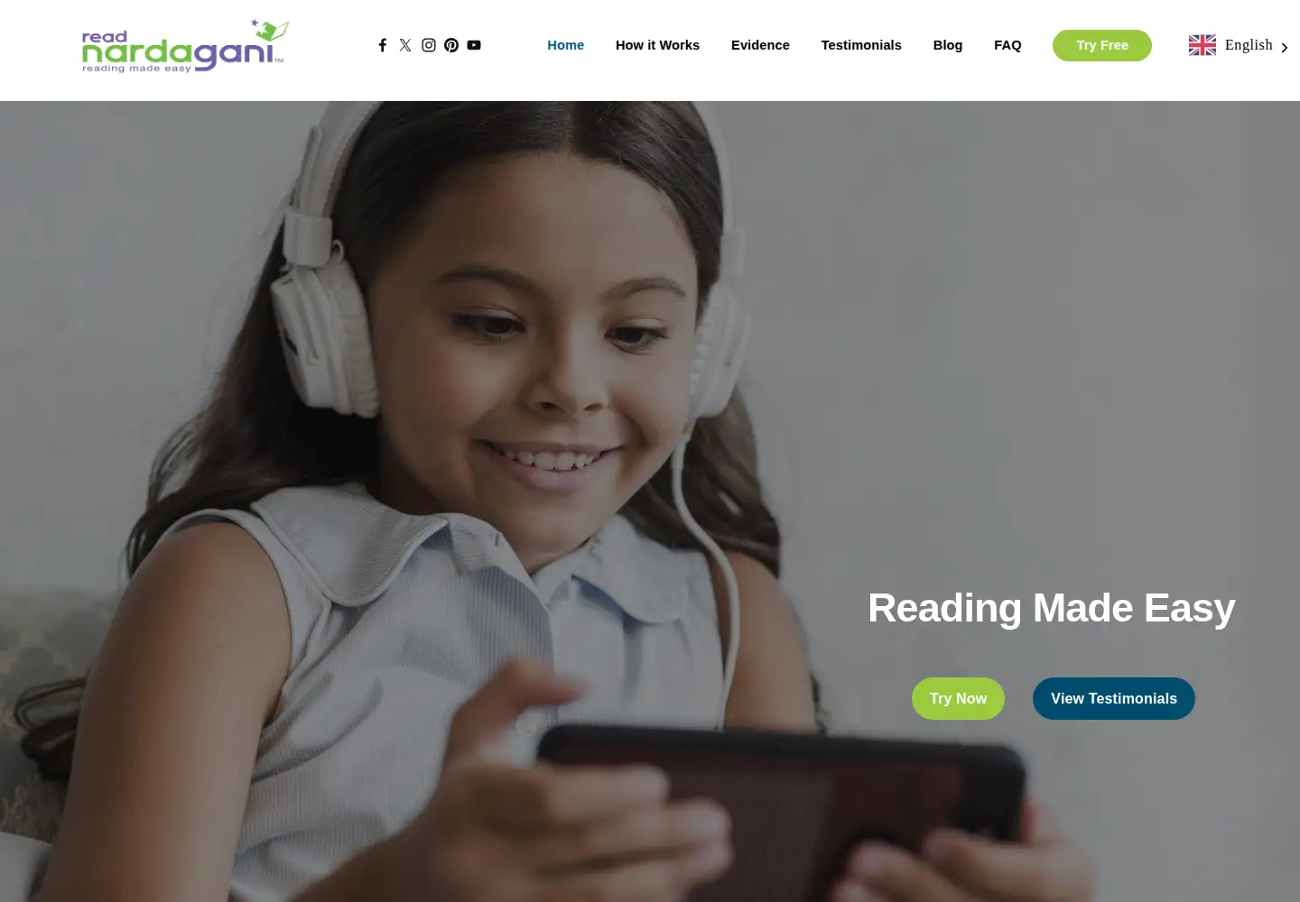 Screenshot of nardagani.com