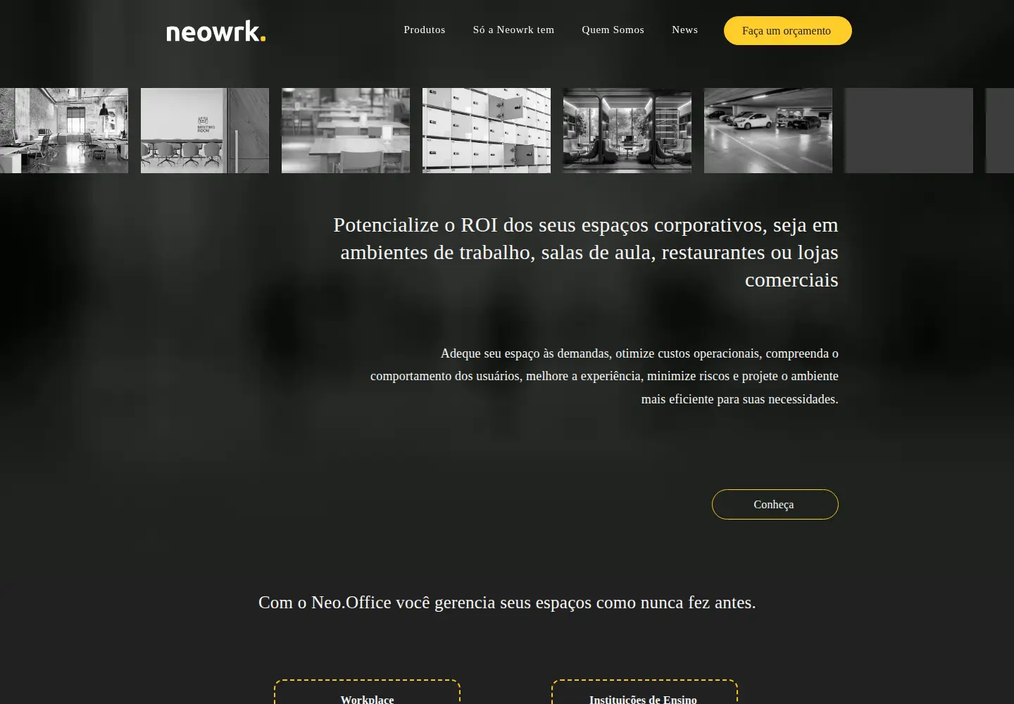 Screenshot of neowrk.com