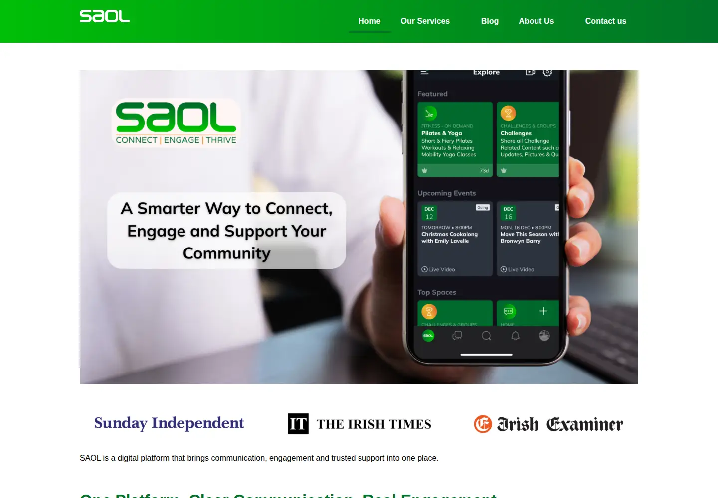 Screenshot of saol-app.com