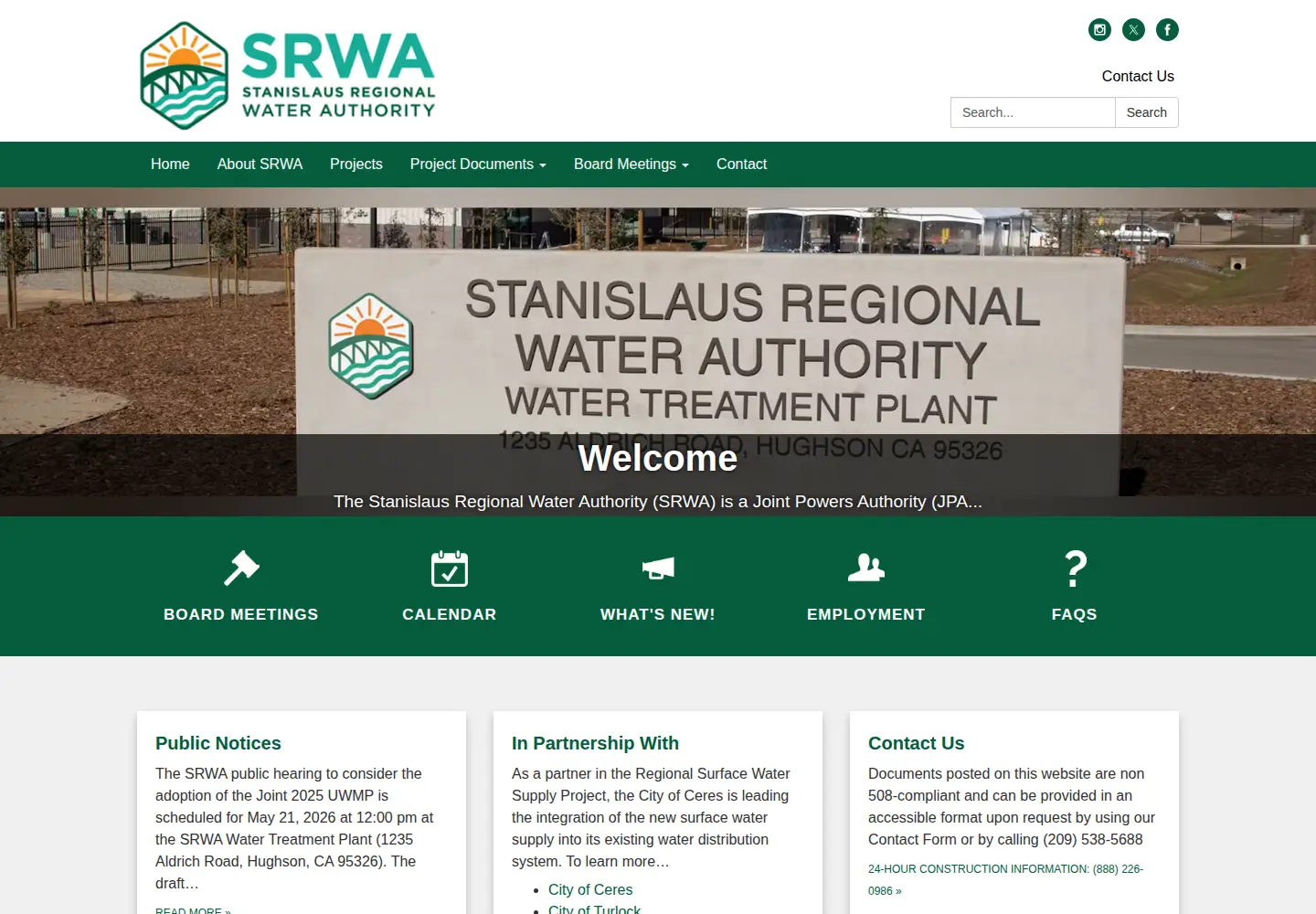 Screenshot of stanrwa.com