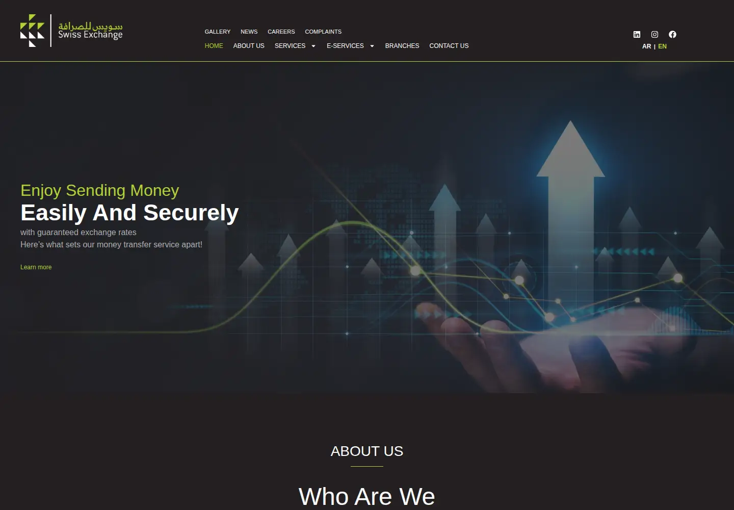 Screenshot of swissexchangejo.com