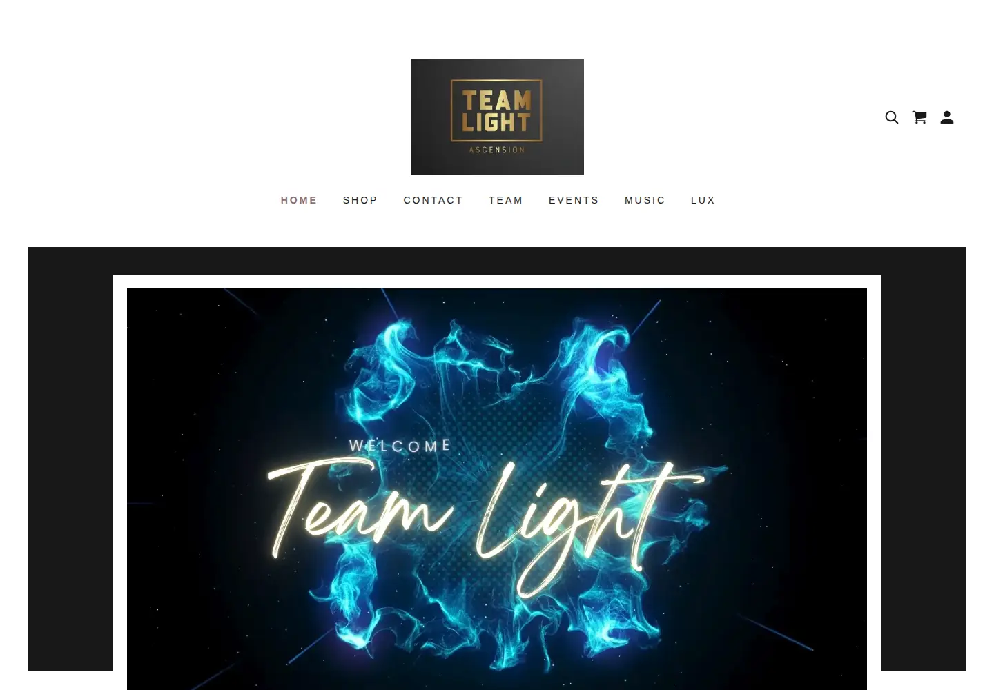 Screenshot of teamlight.com