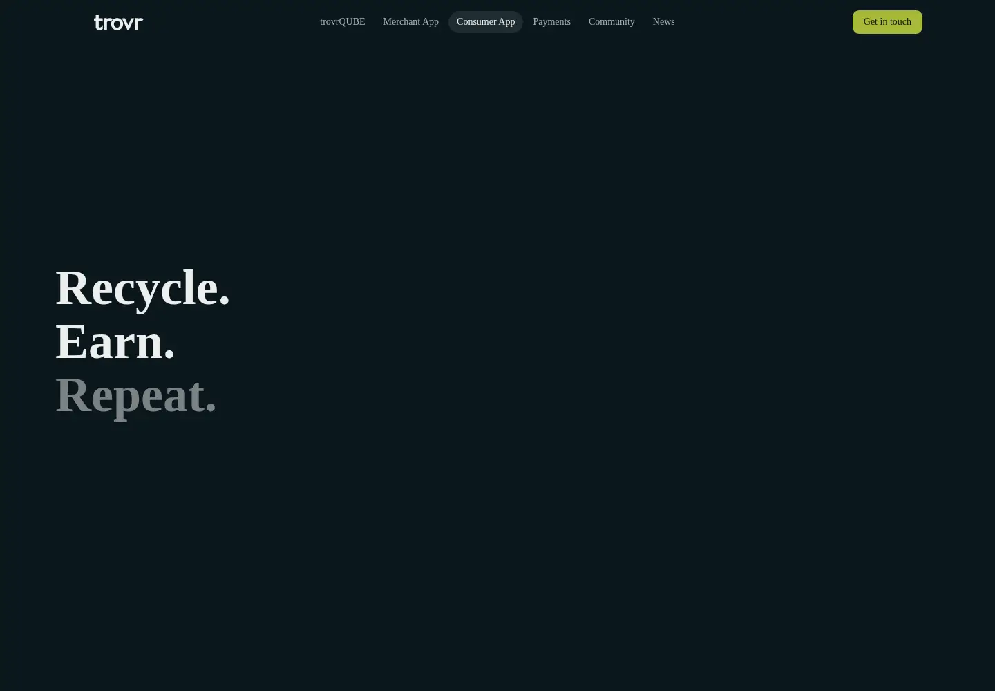 Screenshot of trovrapp.com