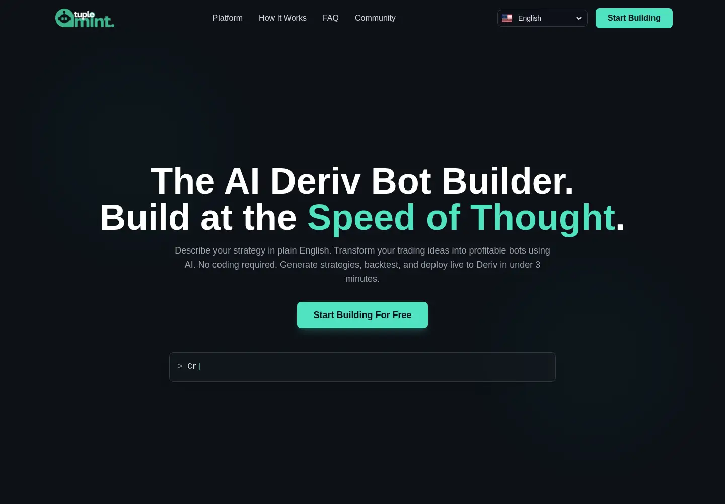 Screenshot of tuplemint.com
