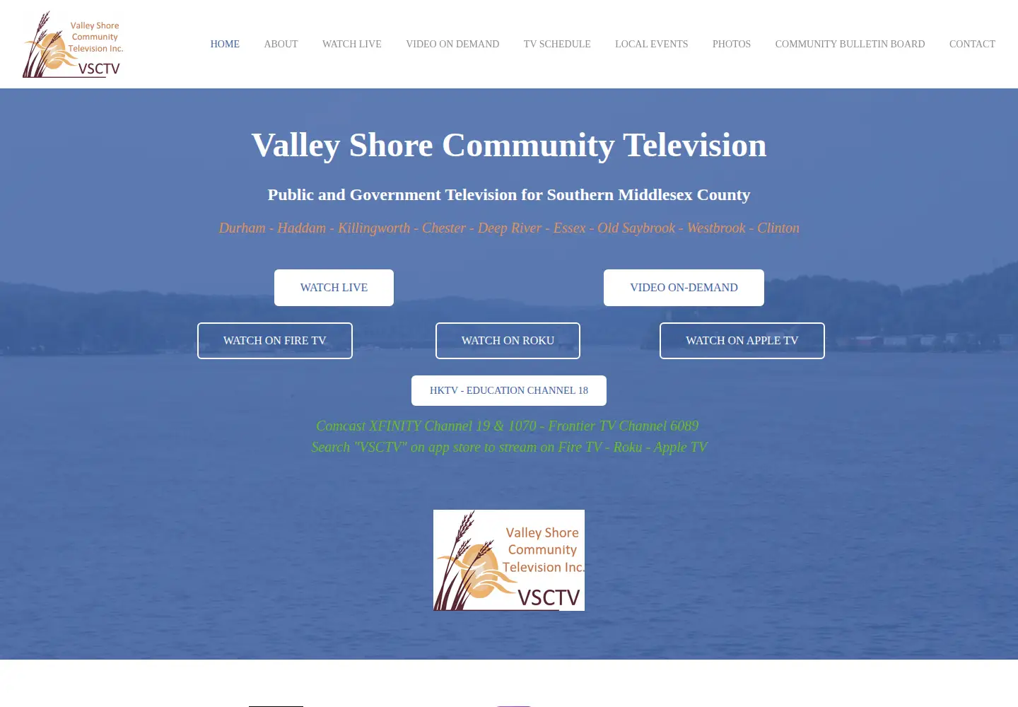 Screenshot of vsctv.com